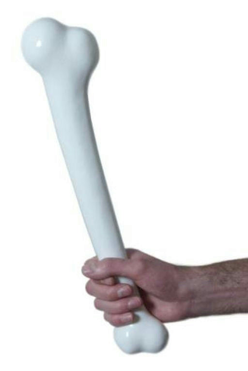 Jumbo Bone Prop 16" Plastic Caveman Witchdoctor