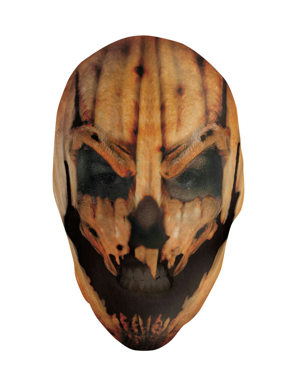 Maniac Pumpkin Nylon Mask for Halloween