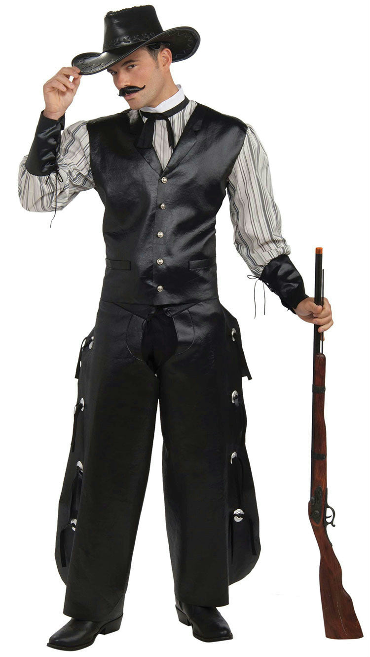 Rogue Gambler Cowboy Adult Costume