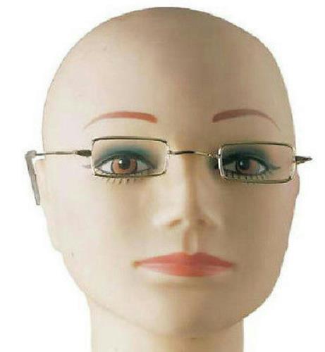 Square Wire Rim Santa Miss Claus Ben Franklin Old Style Specs Costume Glasses