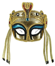 Load image into Gallery viewer, Forum Novelties Women&#39;s Deluxe Egyptian Female Mask with Eyeglass Arms
