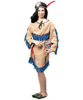 Girls Native American Indian Princess Child Costume Size Medium 8-10