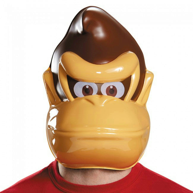 Donkey Kong Country Gorilla Plastic Adult Mask