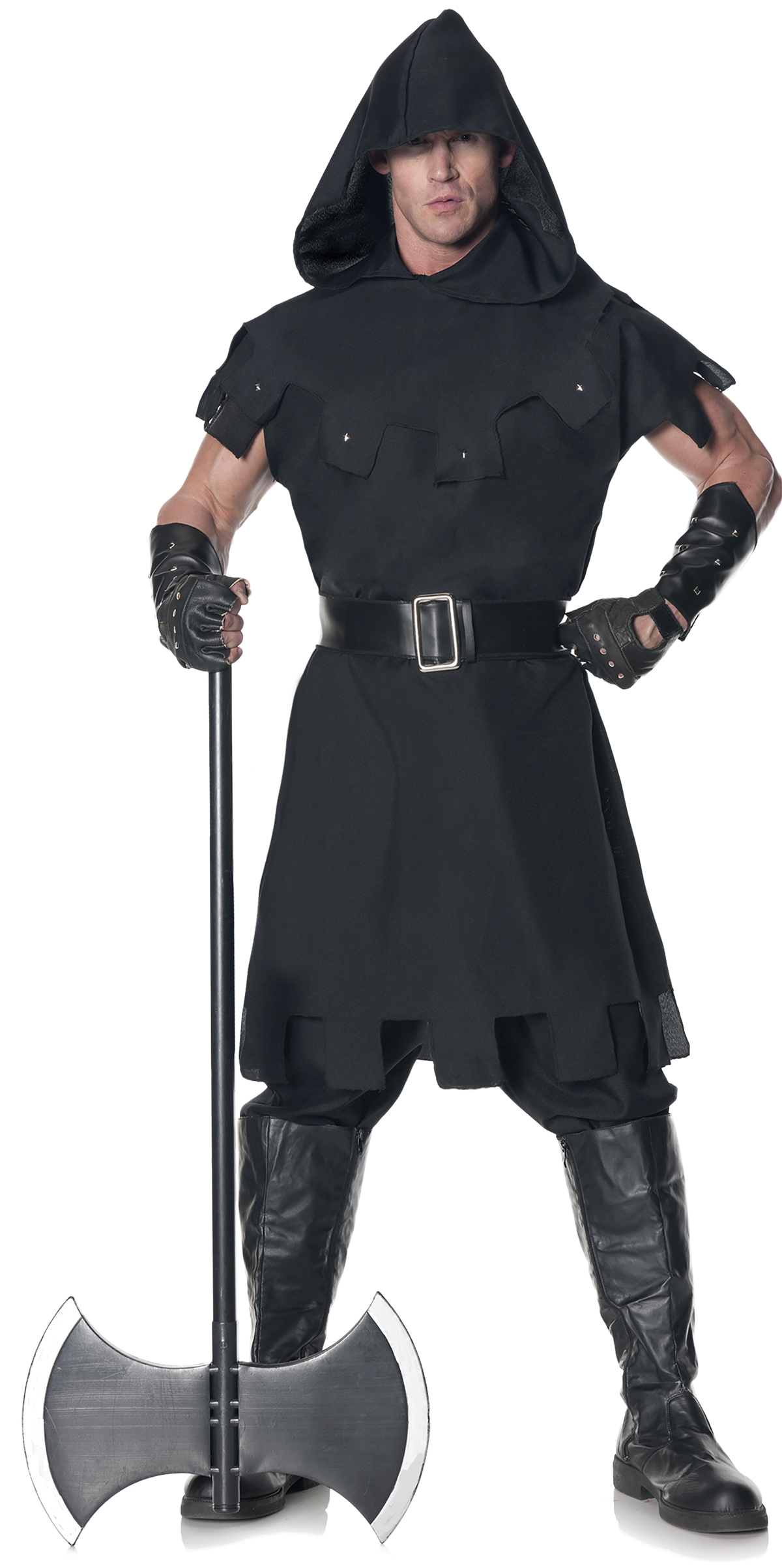 Medieval Executioner Standard Size Adult Costume Black