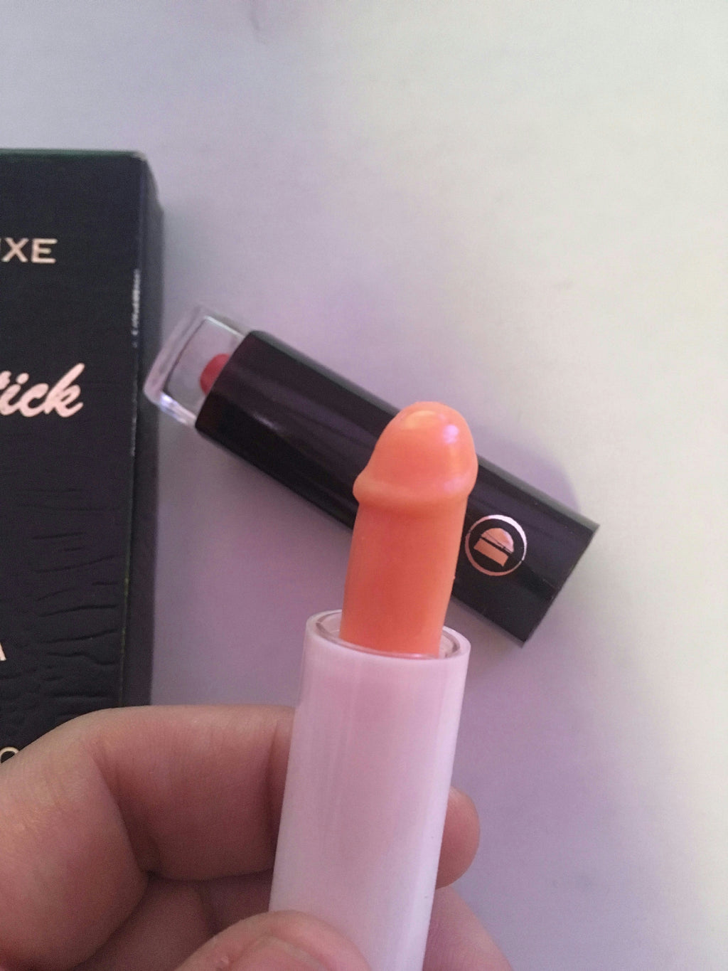 Trick Plastic Pretend Tube of Deluxe Lipstick by Diana Penis Lipstick Gag Gift