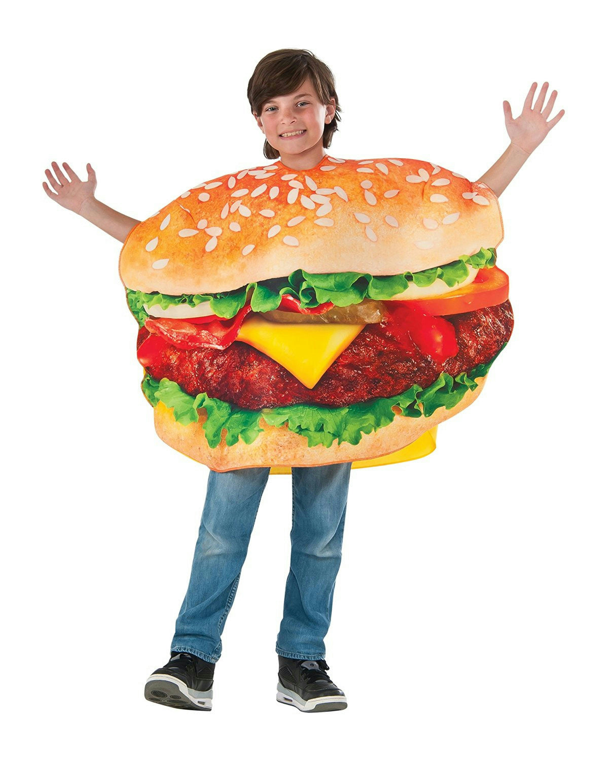 Grill-ty As Charred Burger Unisex Child Costume Tunic