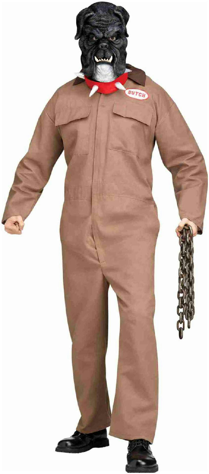 Fun World Men's Junk Yard Guard Dog Butch Standard Adult Costume & Mask
