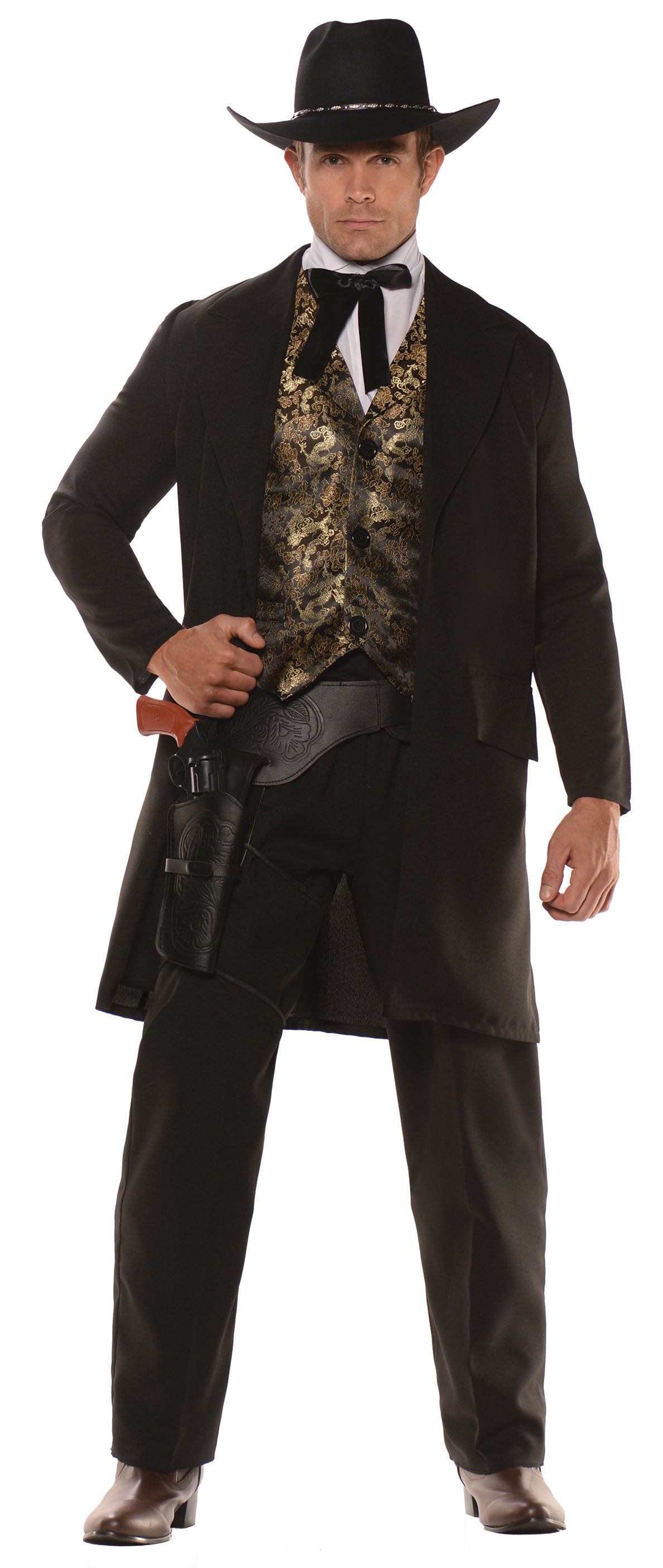 Men's Western Gambler Adult Costume