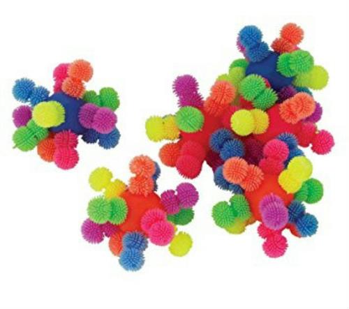 Atomic Squeeze Puffer Tactile Ball Kids Adults Fun Stress Reliever Toy