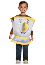 Load image into Gallery viewer, Disney&#39;s Beauty and the Beast Chip Deluxe Toddler Costume for Kids up to Size 6
