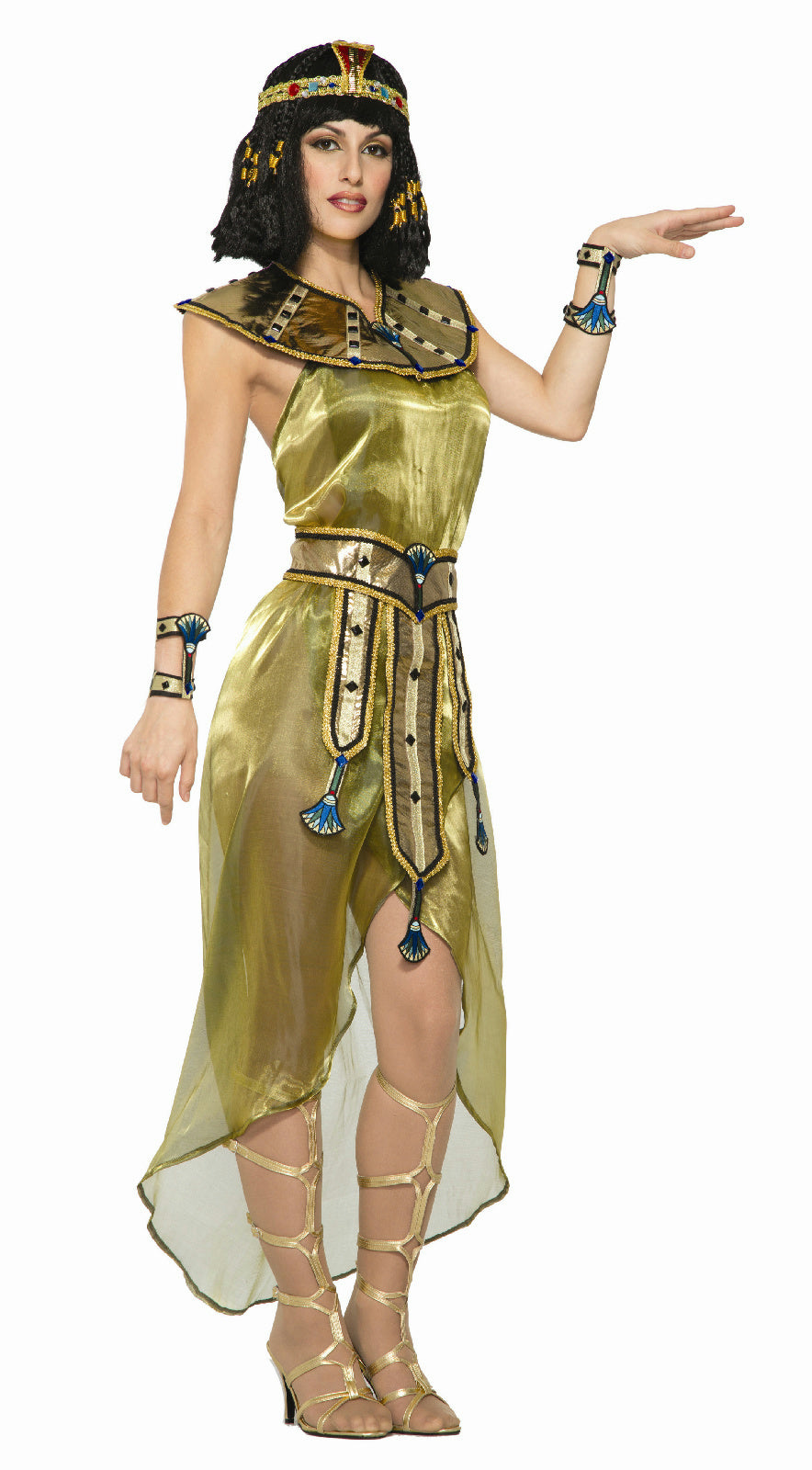 Gold Roman Toga Adult Costume Dress