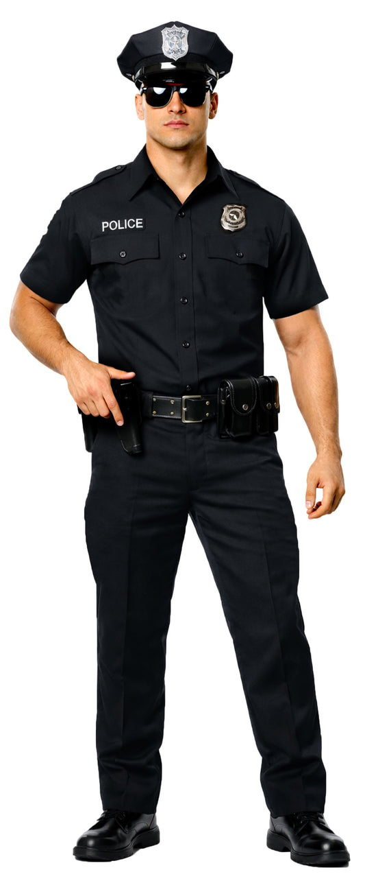 On Patrol Policeman Mens Costume
