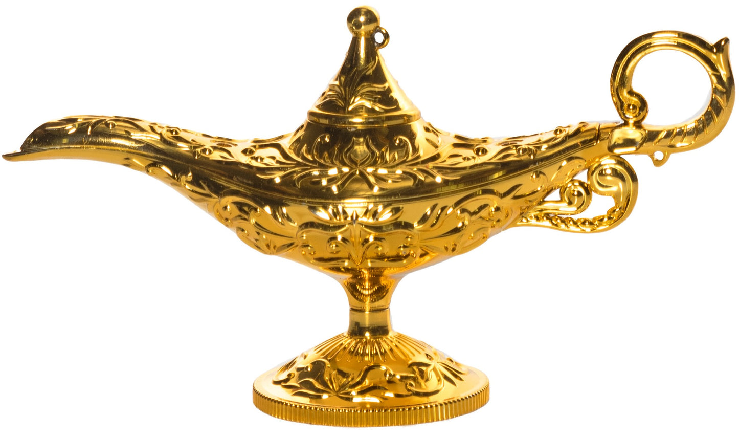 Aladdin Lamp - Gold Costume Prop