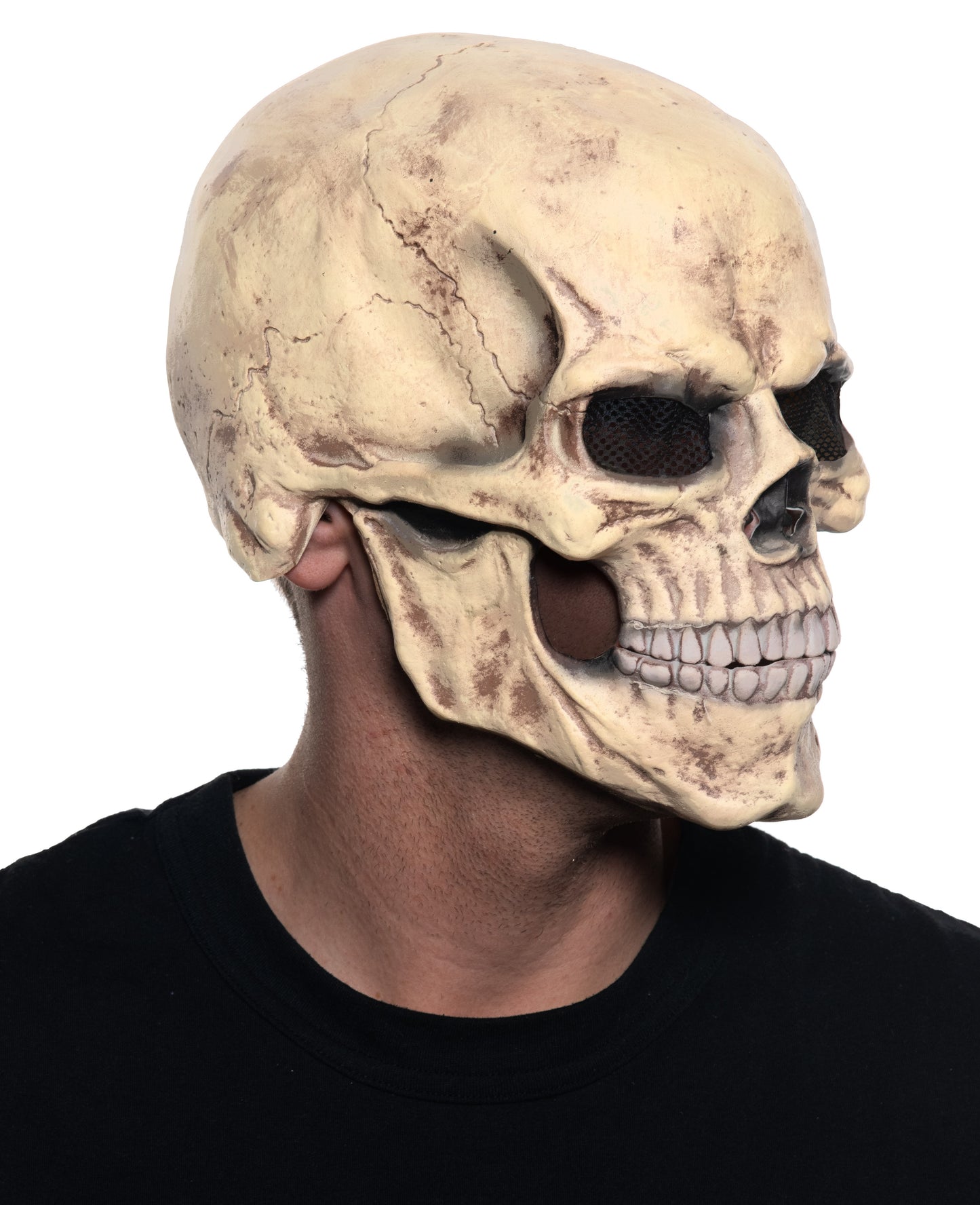 Skull Mask with Moving Mouth