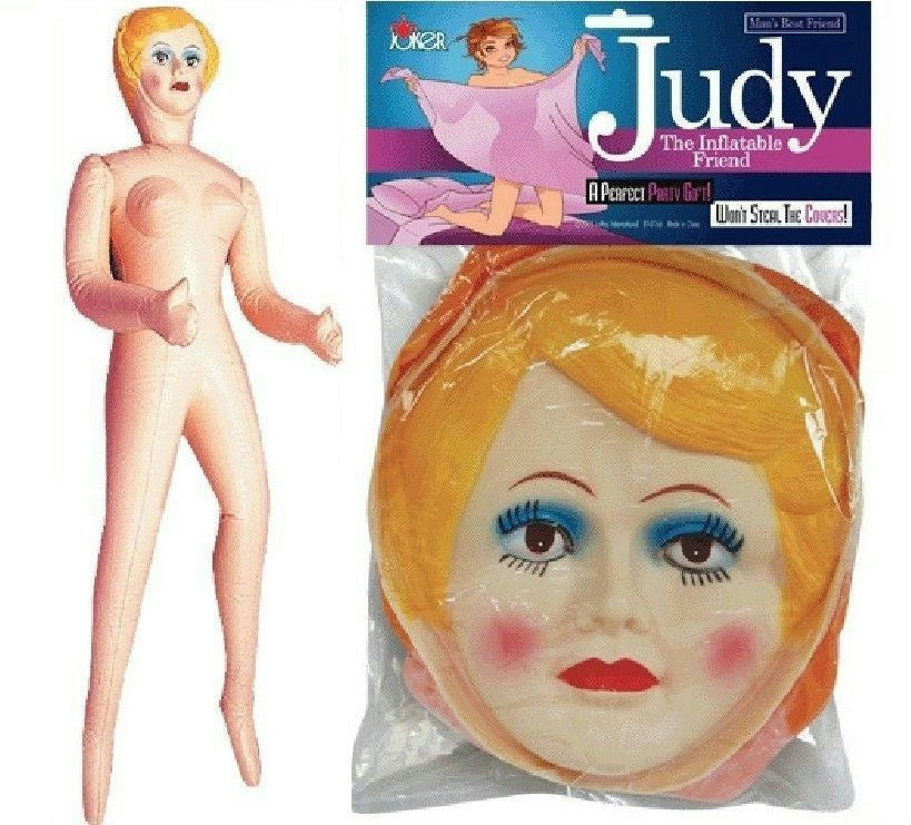 Inflatable Novelty 5' Blow Up Judy Doll Date Joke Gag