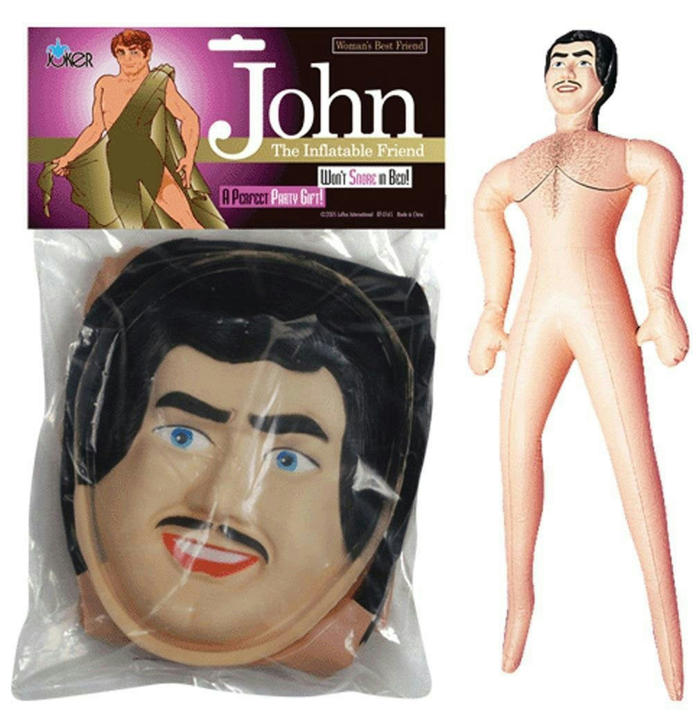 Inflatable Novelty 5' Blow Up John Doll Date Joke Gag