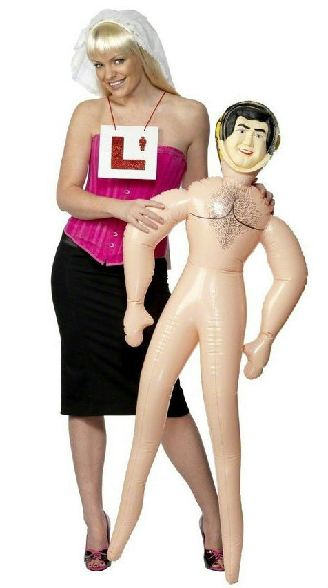 Inflatable Novelty 5' Blow Up John Doll Date Joke Gag