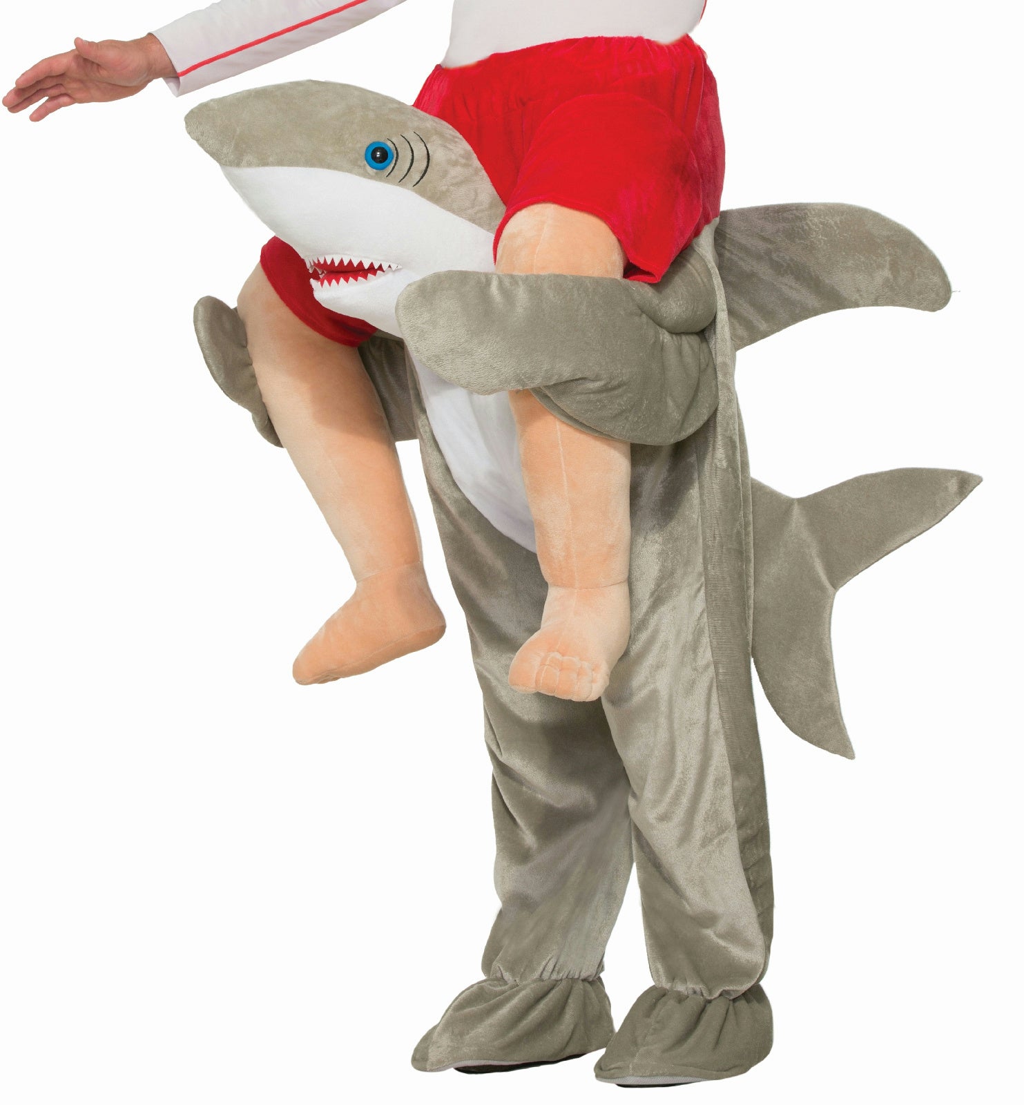 Ride a Shark Funny Adult Shoulder Rider Costume
