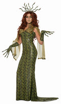 Medusa Snake Skin Ball Dress Adult Costume