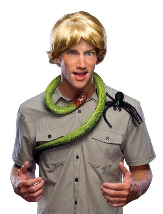 Animal Hunter Steve Irwin Messy Blonde Adult Halloween Wig