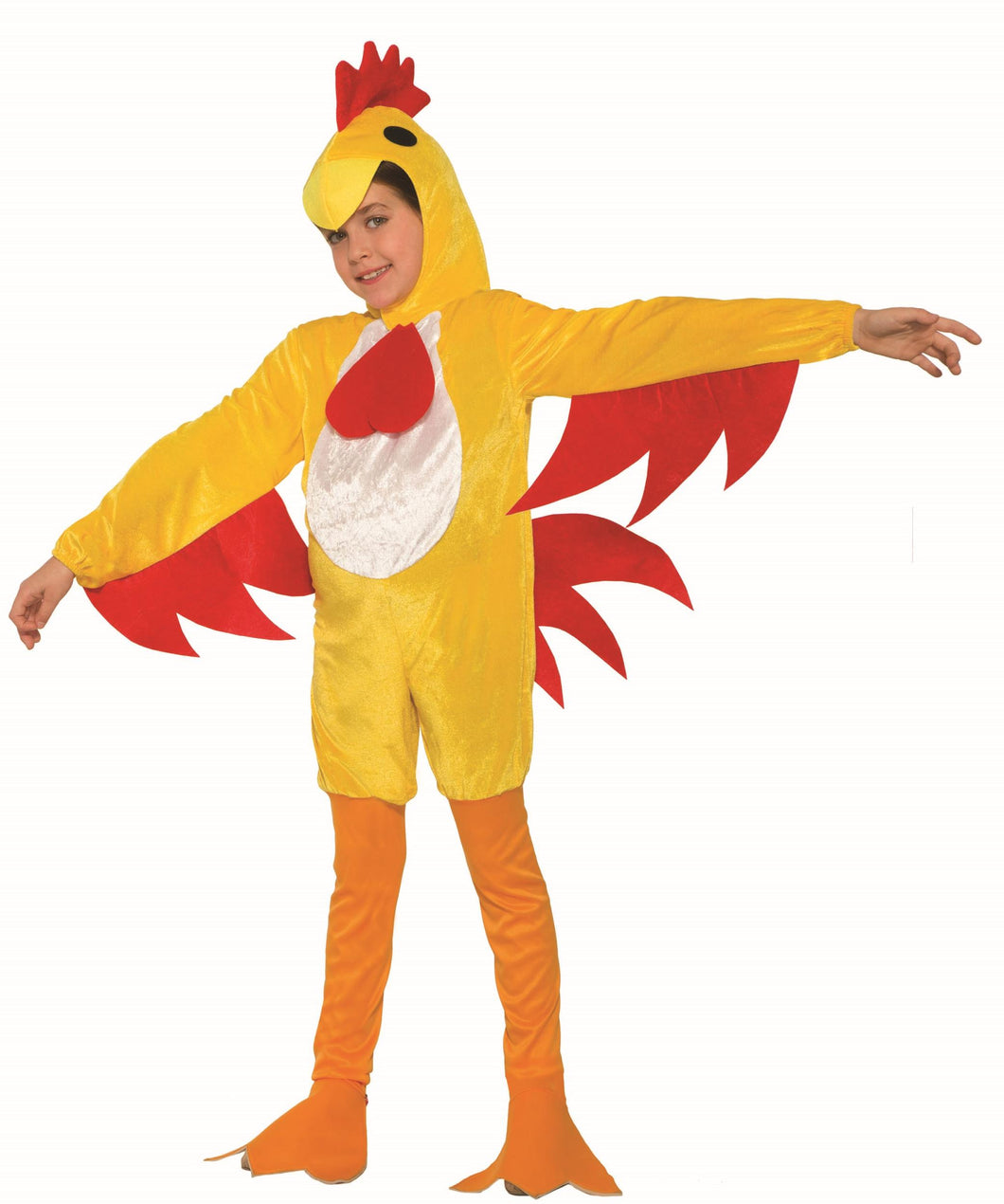 Clucky The Chicken Child Medium 8-10 Chic Halloween Costume