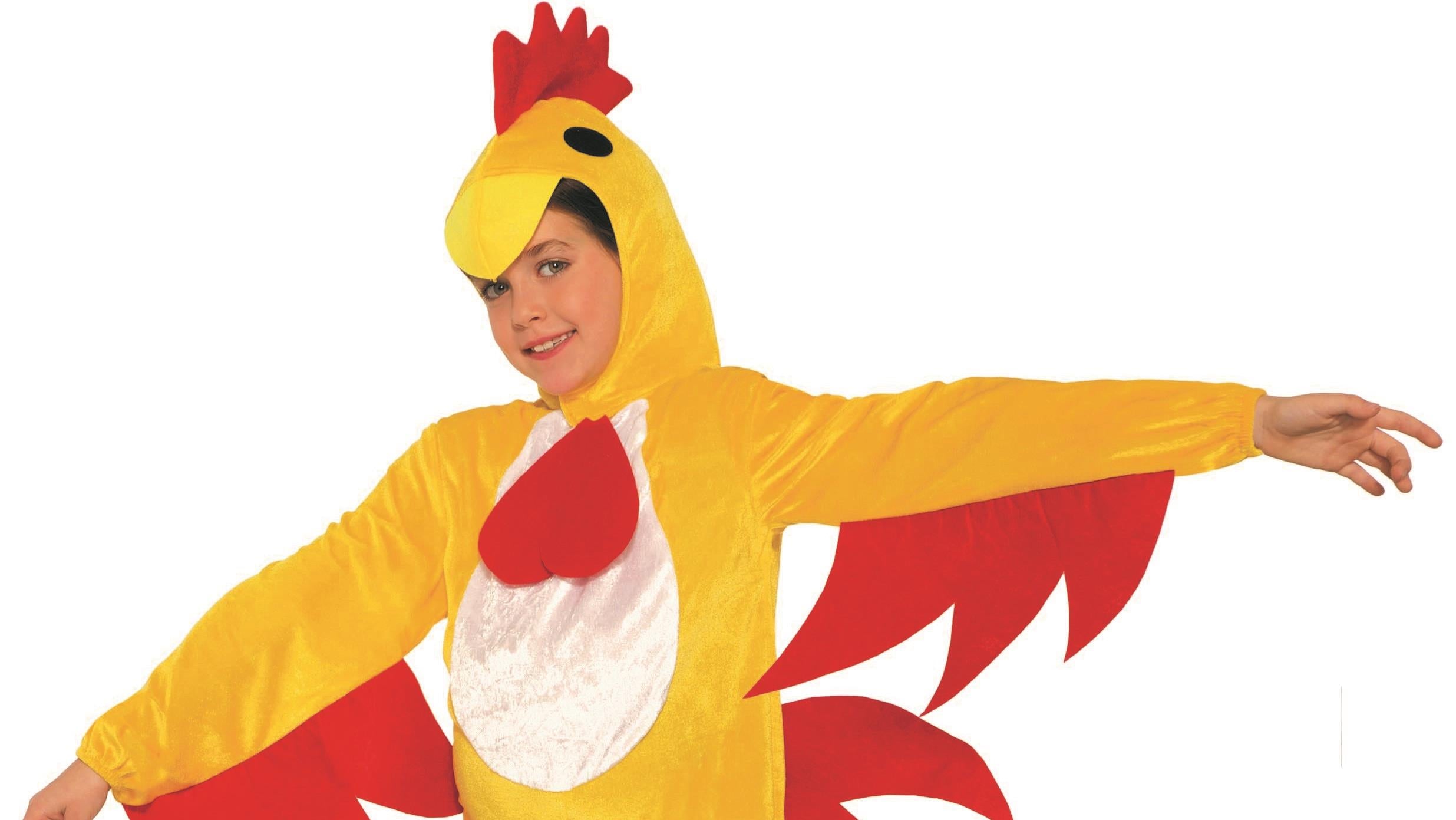 Clucky The Chicken Child Medium 8-10 Chic Halloween Costume