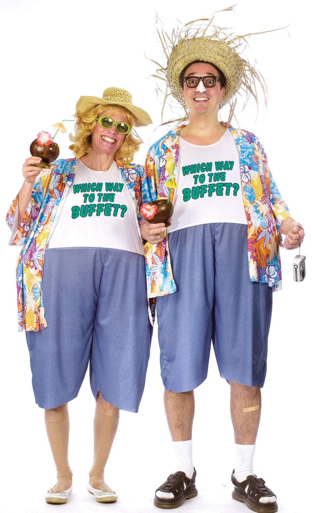 Tacky Tourist Traveler Funny Adult Unisex Costume
