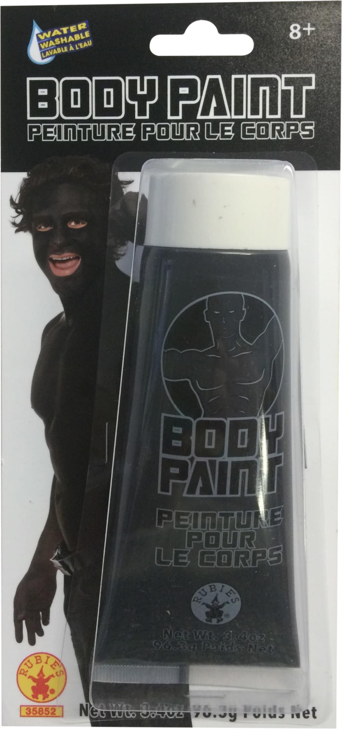Black Rubie's 3.4oz Tube Makeup Body Paint