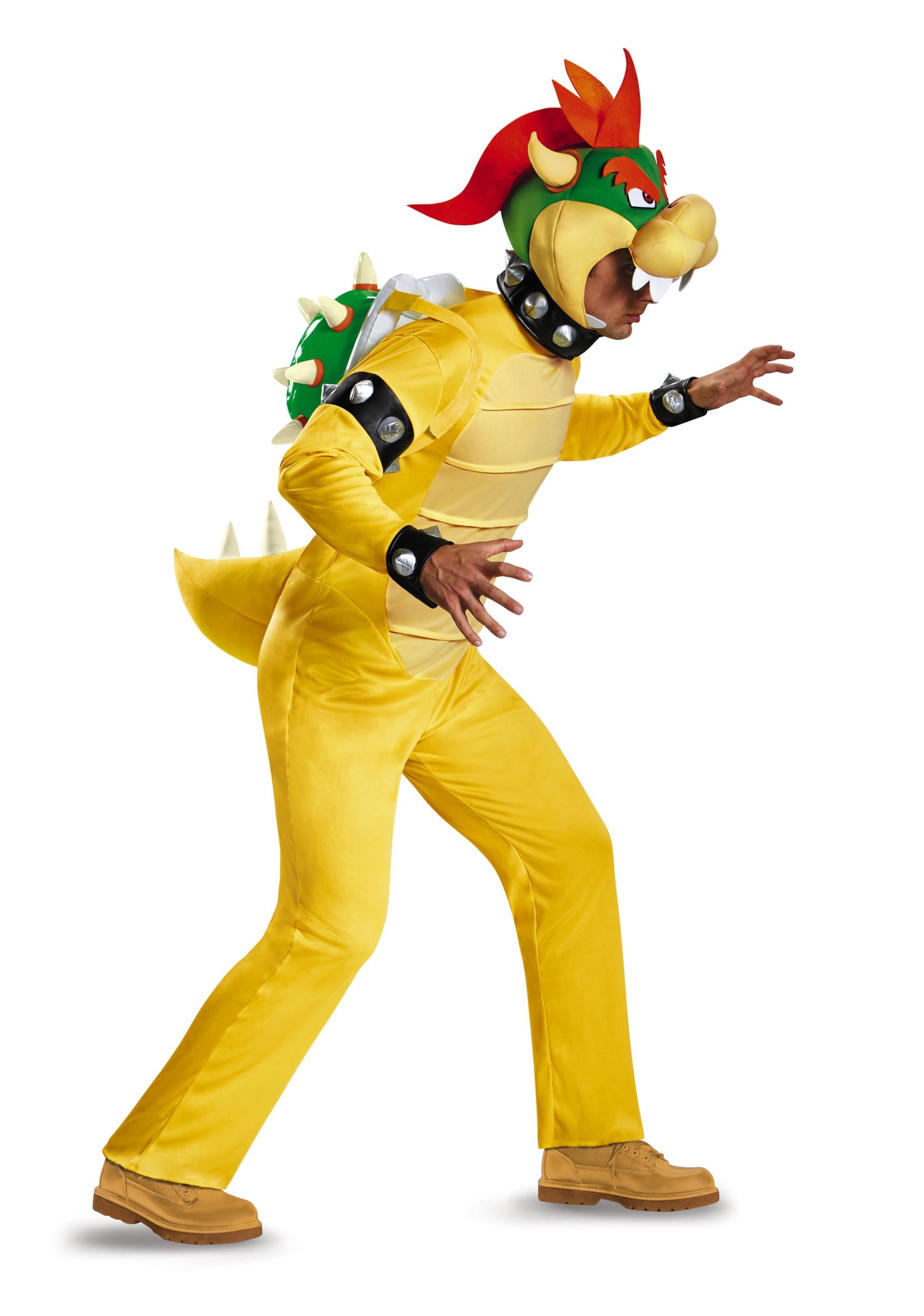Super Mario Brothers: Bowser Mens Adult Costume XXL 50-52