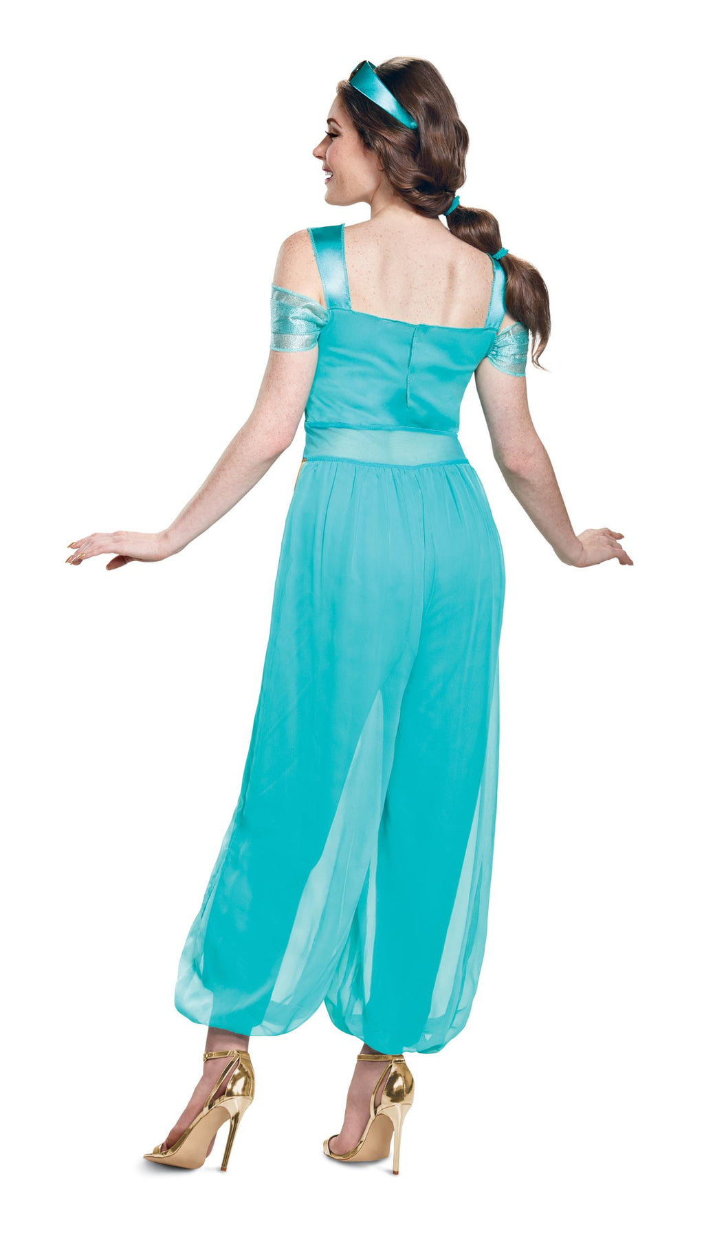 Disney Princess Women's Jasmine Deluxe Adult Costume Medium 8-10