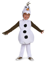 Load image into Gallery viewer, Olaf Snowman Frozen Disney Toddler Costume Size 3T-4T
