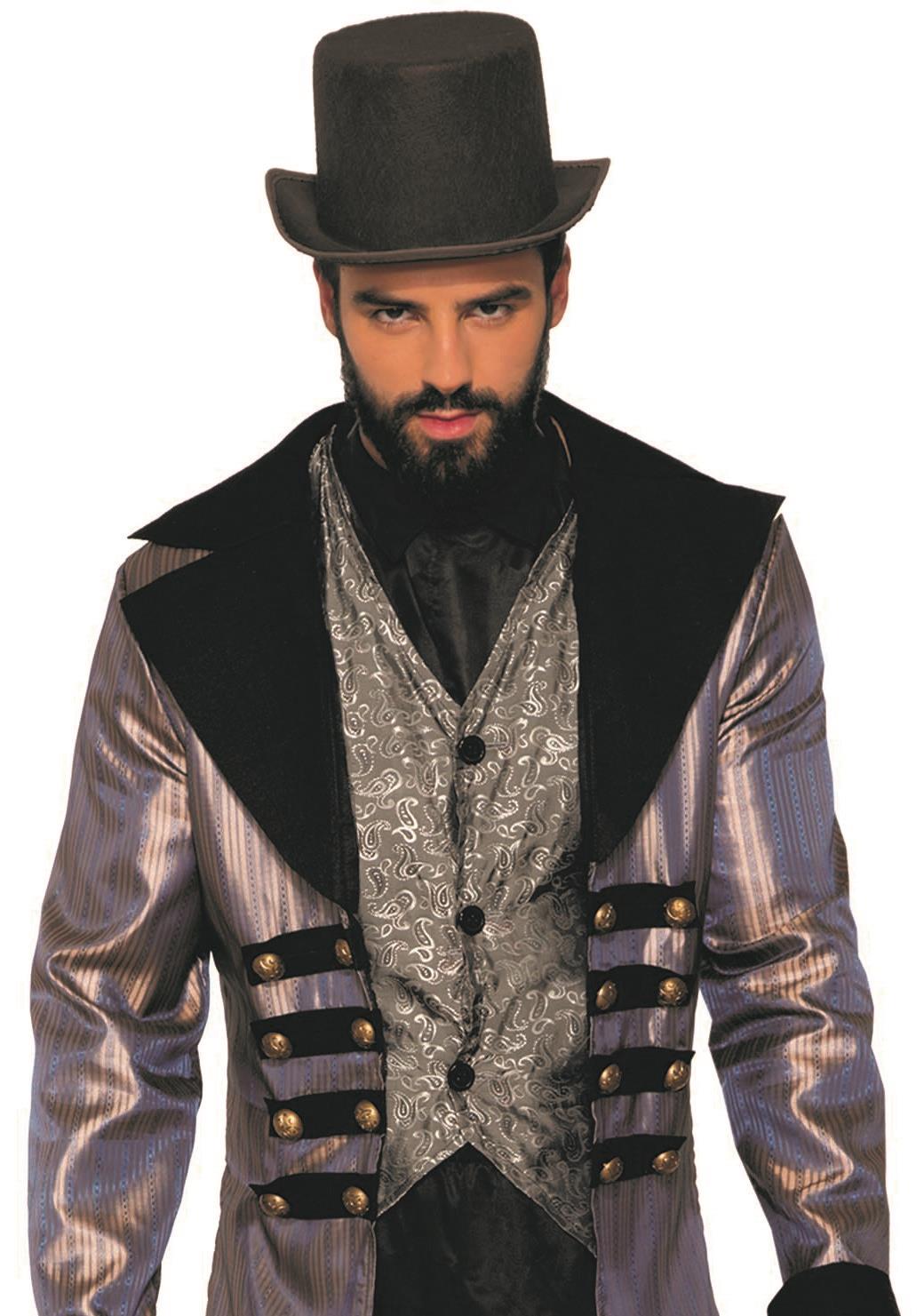 Badlands Wild Western Gambler Suit Adult Mens Costume