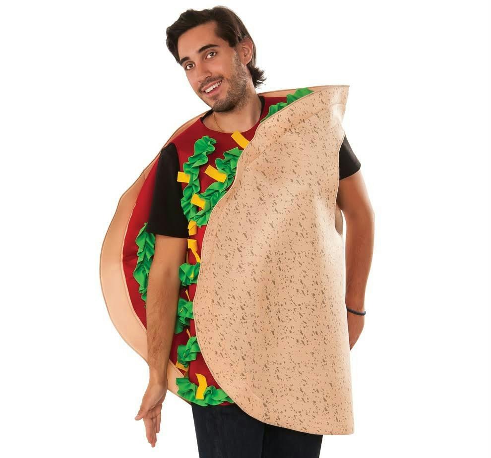 Fiesta Taco Unisex Funny Halloween Party Tunic Adult Costume