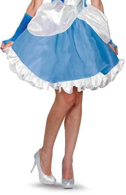 Disney Disguise Deluxe Sassy Cinderella Costume Size Medium 8-10