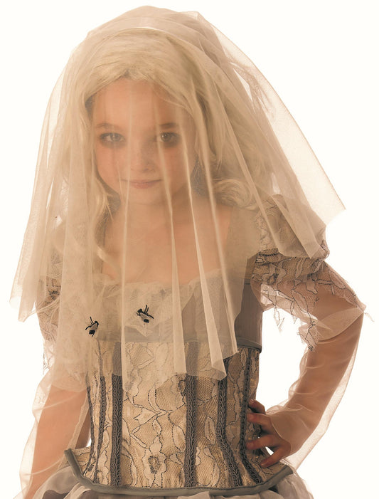 Rubies Ghost Zombie Bride Girls Costume Large 10-12