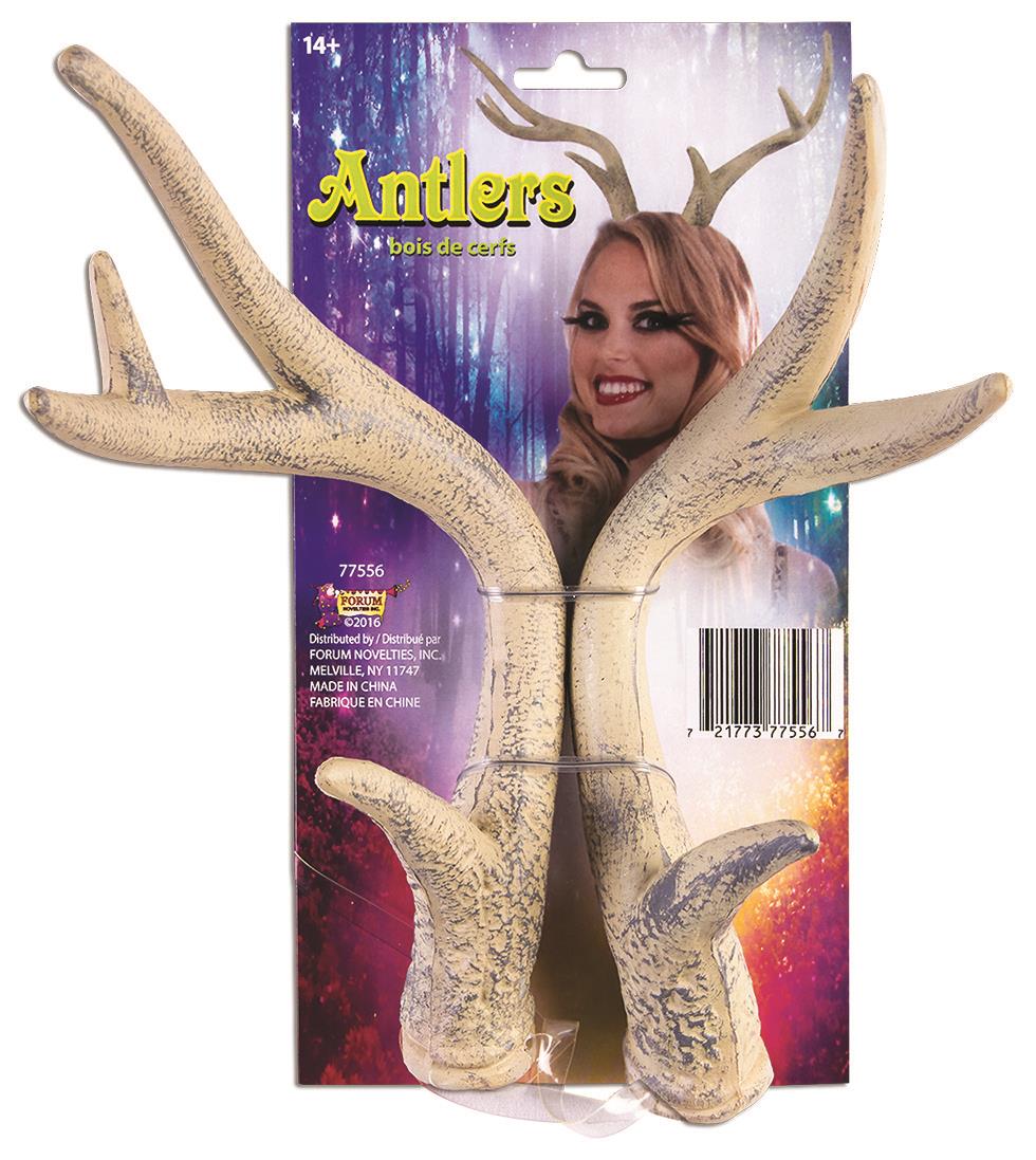Forum Novelties Realistic Reindeer Antlers on Elastic Band