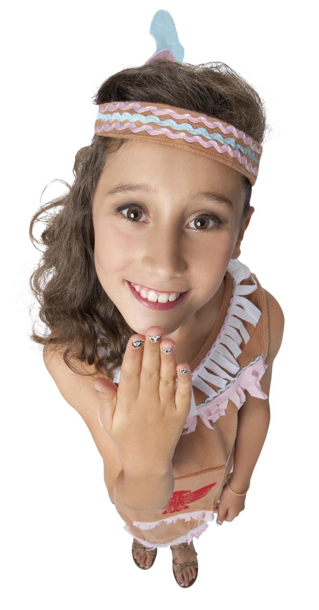 Indian Girl Child Costume Size 10-12