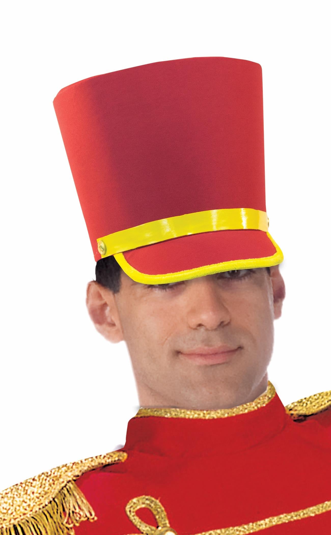 Nutcracker Adult Red Deluxe Toy Soldier Hat