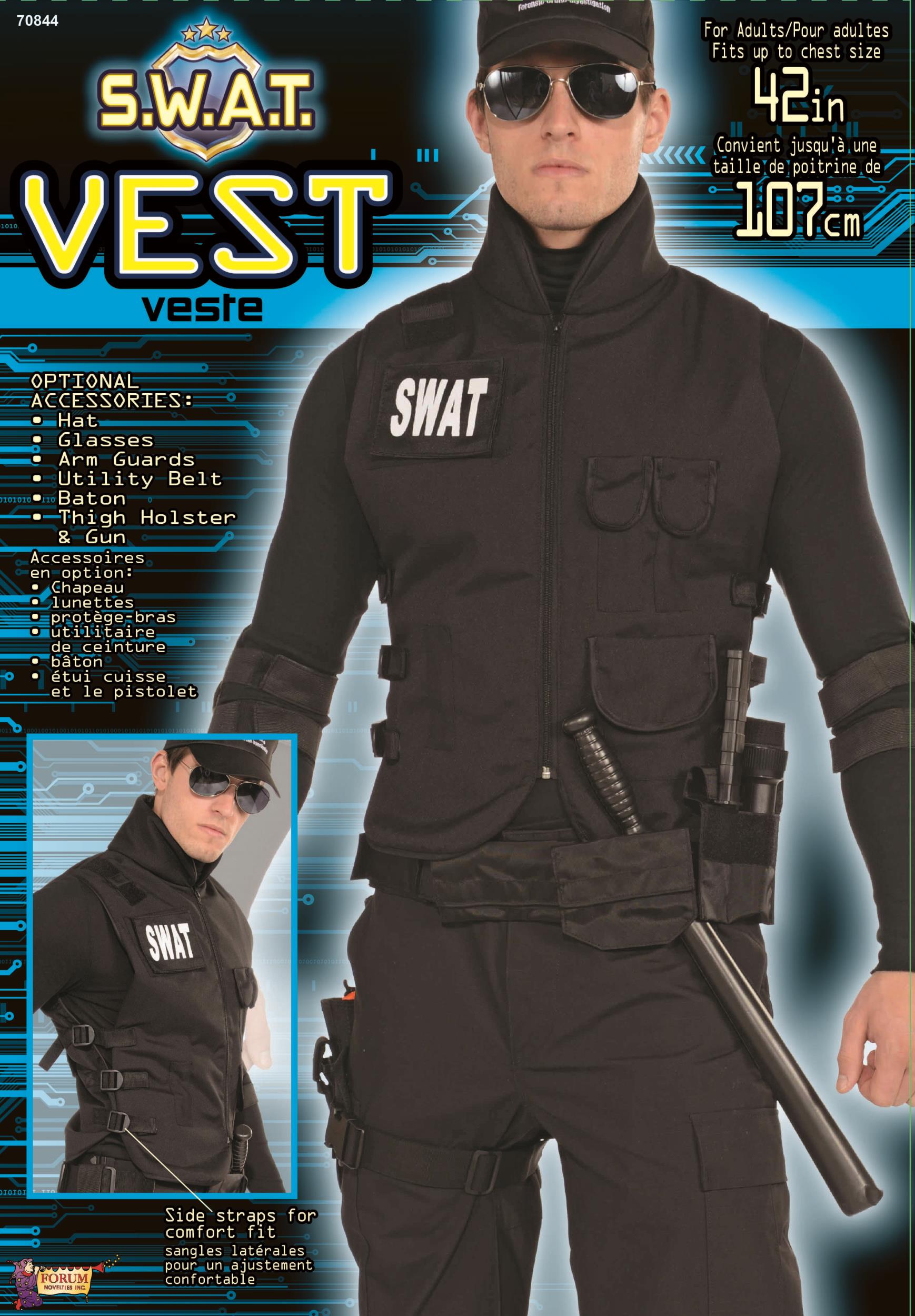 S.W.A.T. Vest Adult Costume Accessory