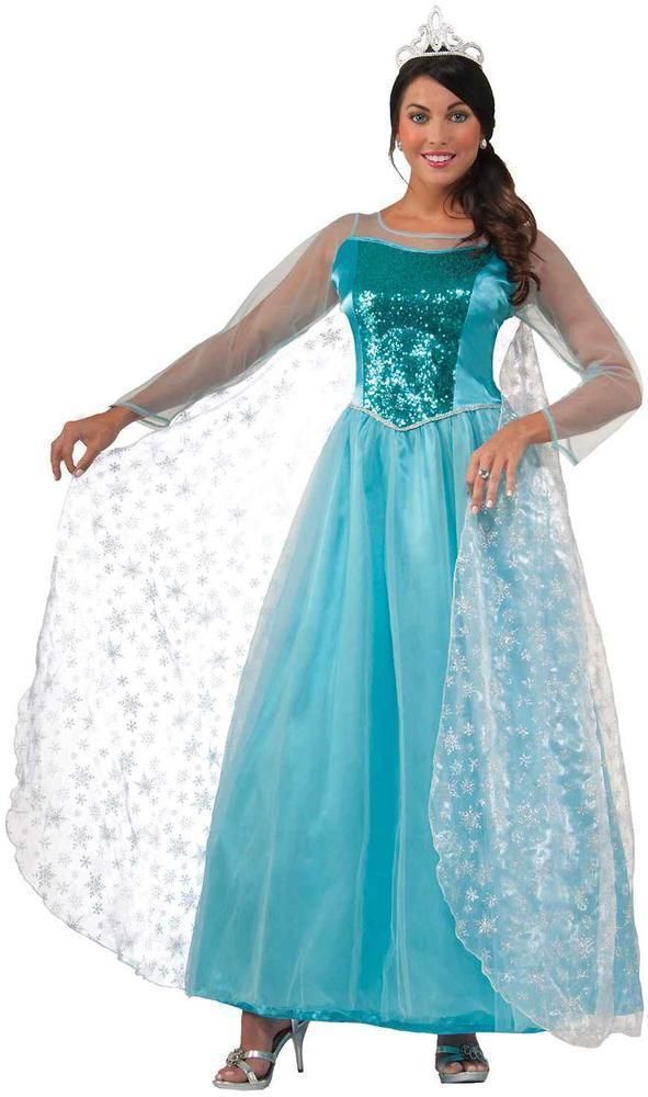 Princess Krystal Ice Princess Adult Costume Size Standard
