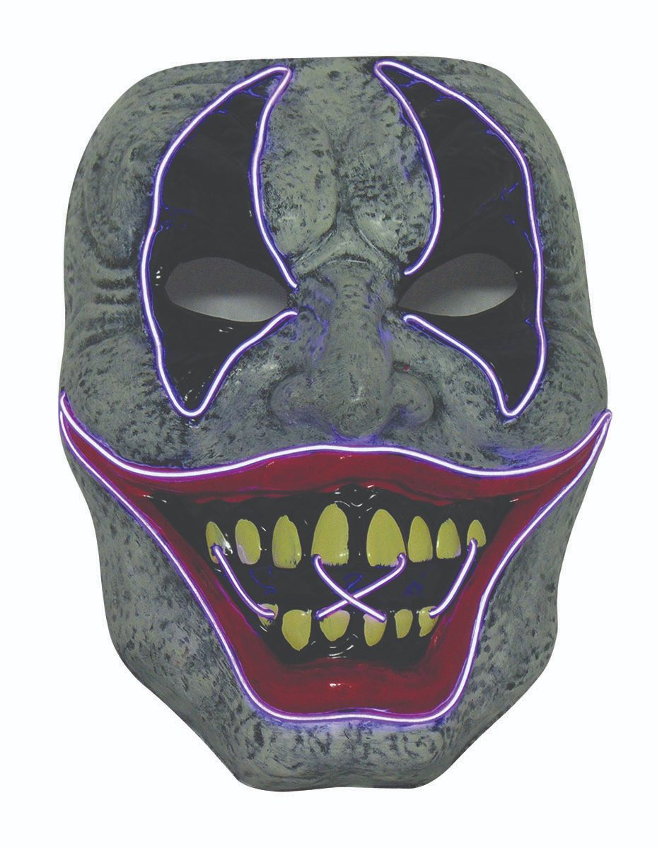 Forum Novelties LED Evil Clown Purge Light Up Mask