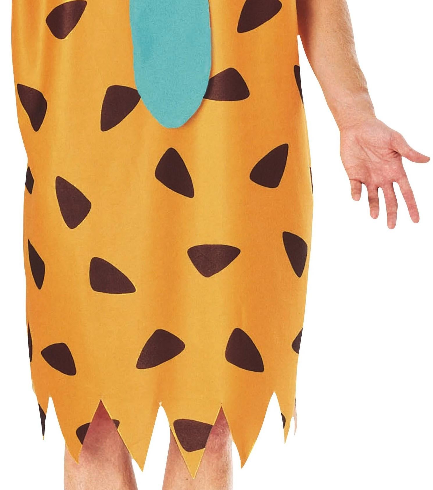 The Flintstones: Fred Flintstone Animated Adult Costume XL