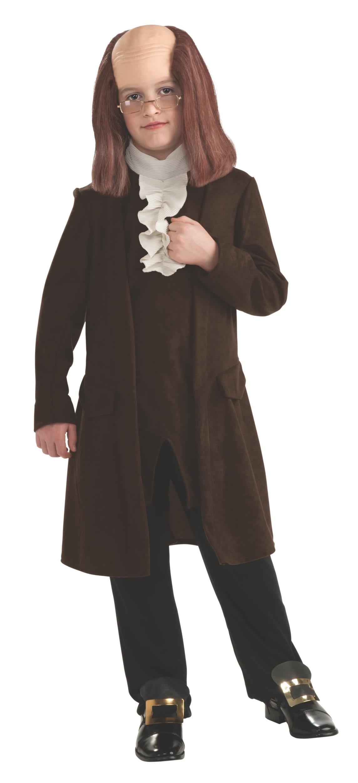Rubie's Boy's Benjamin Franklin Child Costume Size Medium 8-10