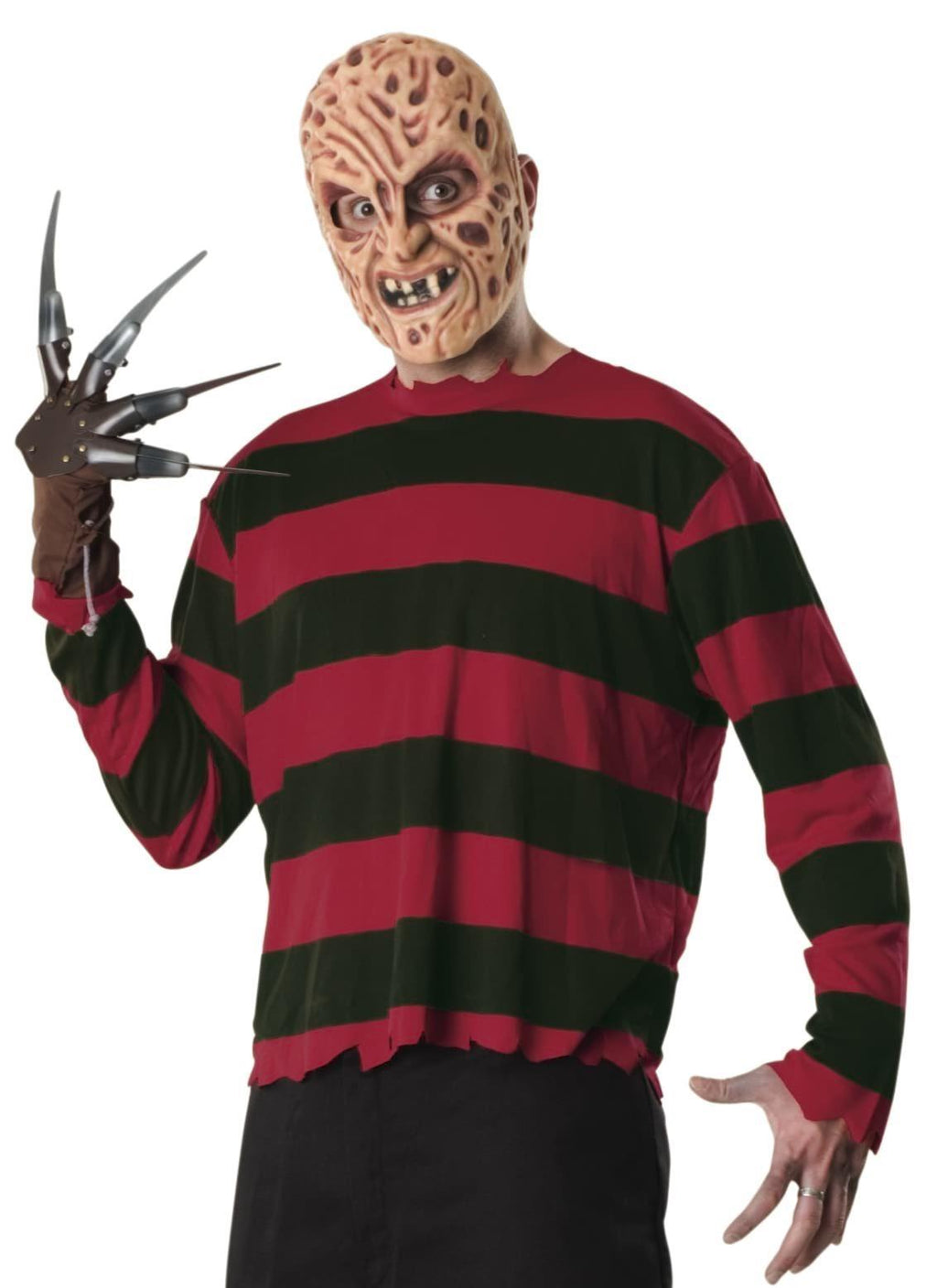 Freddy Krueger Economy Costume Sweater and Mask Size Standard