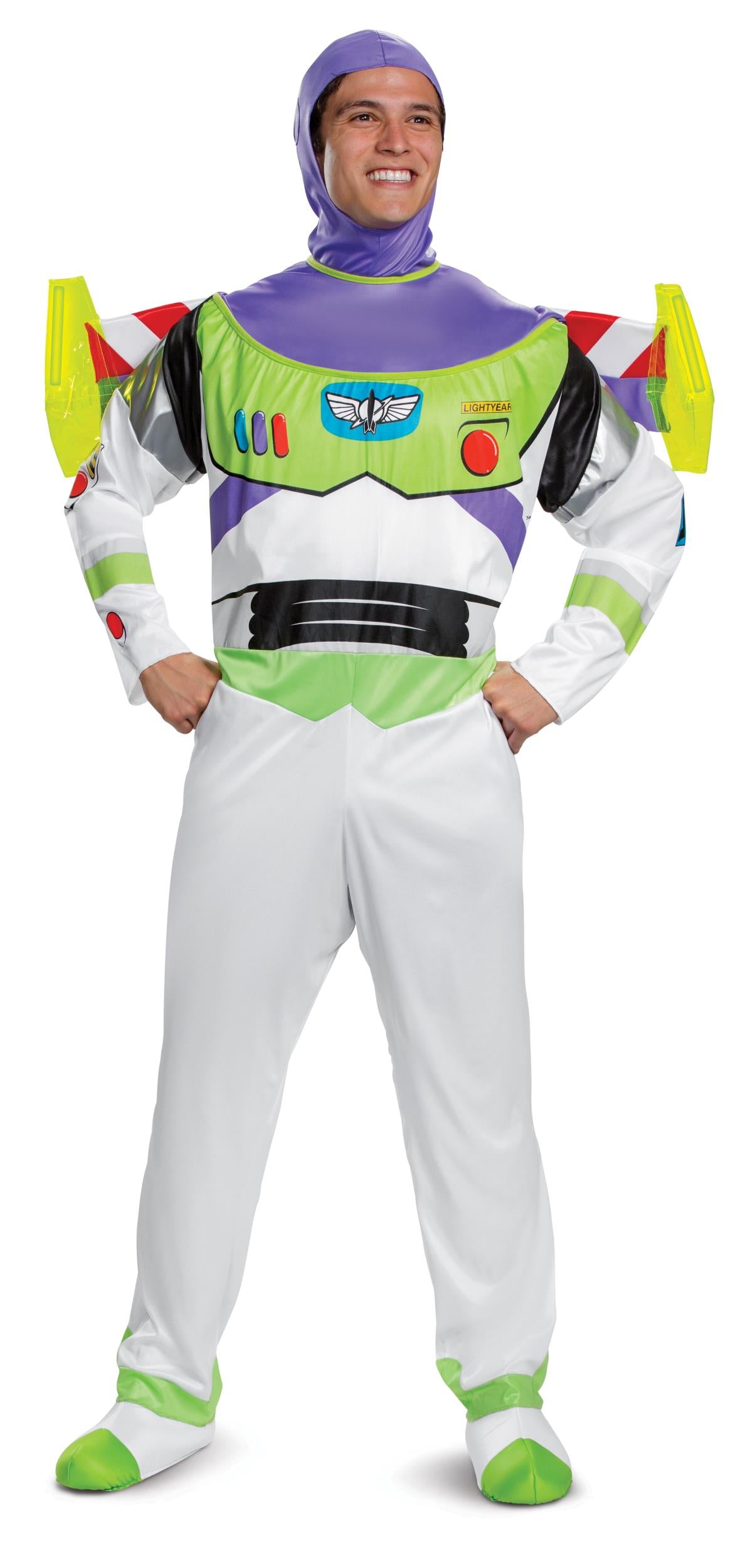 Disguise Toy Story Mens Buzz Lightyear Deluxe Adult Costume