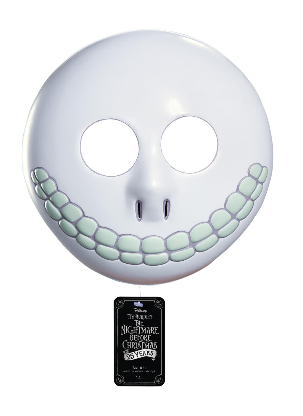 Disney Nightmare Before Christmas Blue Barrel Round Mask
