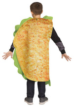 Load image into Gallery viewer, Festive Screen Print Taco Child Mexican Food Costume
