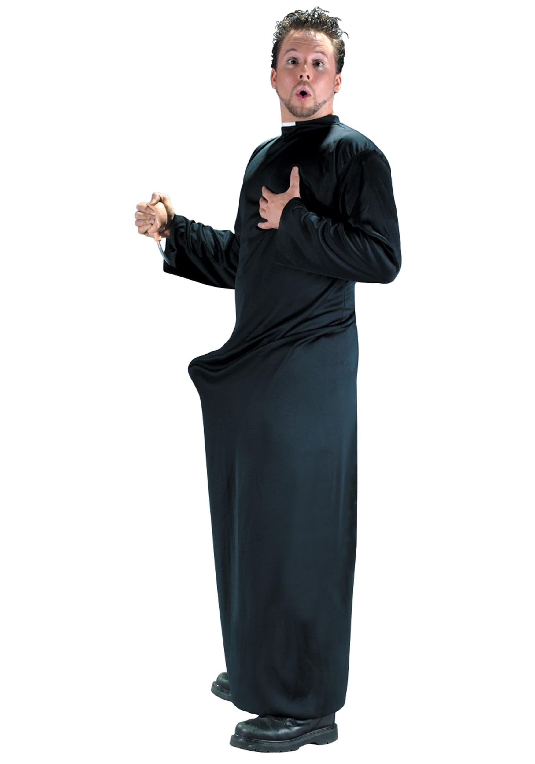 Men's Keep up the Faith Naughty Priest Standard Size Adult Costume