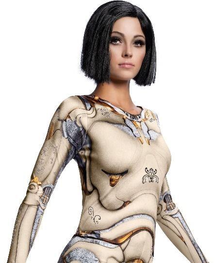 Rubies Womens Battle Angel Alita Doll Body Costume Small