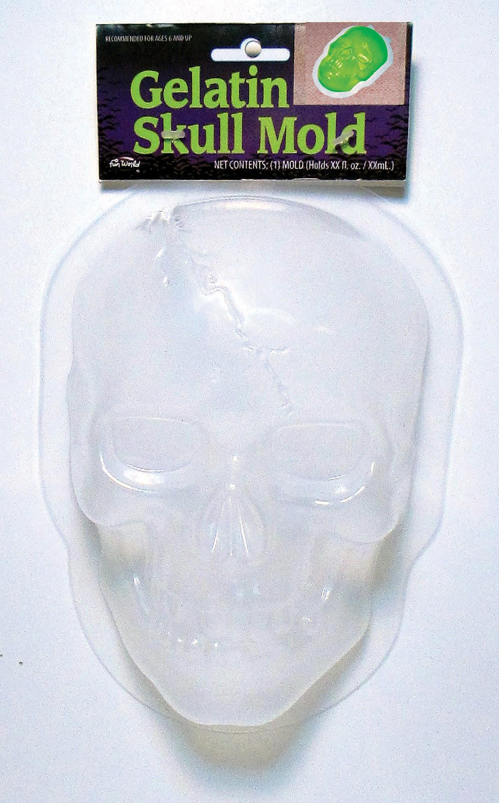 Life Size Skull Jello Gelatin Mold